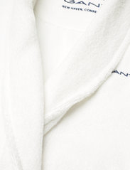 GANT - TERRY BATHROBE - nightwear - white - 2