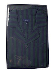 GANT - STRIPE PAJAMA SET SHIRT AND PANTS - pyjama sets - marine - 4