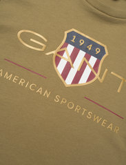 GANT - ARCHIVE SHIELD SS T-SHIRT - pattern short-sleeved t-shirt - utility green - 2