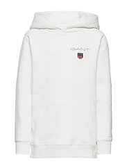 gant shield hoodie eggshell