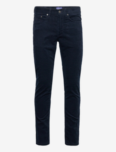 D1. HAYES CORD JEANS - slim jeans - marine
