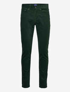 D1. HAYES CORD JEANS - slim jeans - storm green