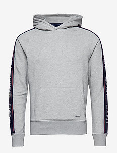 gant archive stripe sweat hoodie