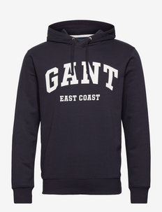 MD. GANT SWEAT HOODIE - hoodies - evening blue