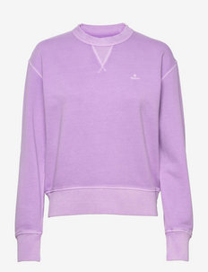 D2. SUNFADED C-NECK SWEAT - sporta džemperi - crocus purple