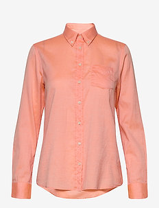 GANT Bluser & Skjorter | Vi har alle nyhetene | Bright Cobalt Preppy Oxford Check Reg Skjorte Gant Langermede skjorter - Herreklær er billig