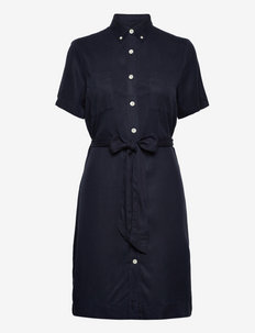 D1. PP LYOCELL DRESS - summer dresses - evening blue