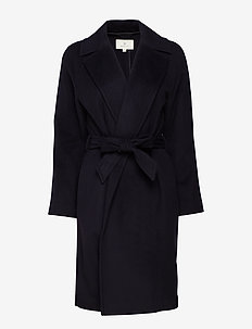 gant wool wrap coat