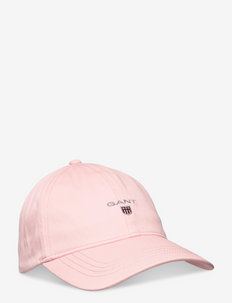 COTTON TWILL CAP - czapki - preppy pink