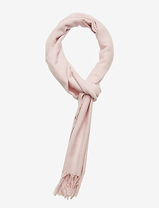 SOLID WOOL SCARF - LIGHT PINK
