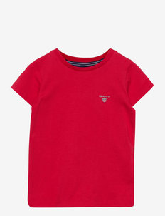 THE ORIGINAL SS T-SHIRT - enfärgade kortärmade t-shirts - bright red