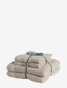 PREMIUM 4p 50x70 70x140 - bath towels - silver sand