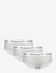 SHORTY 3-PACK - panties - light grey melange