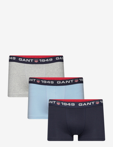 GANT RETRO SHIELD TRUNK 3-PACK - unterhosen im multipack - waterfall blue