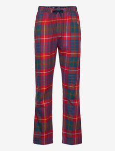 FLANNEL PAJAMA PANTS - pidžamas bikses - ruby red
