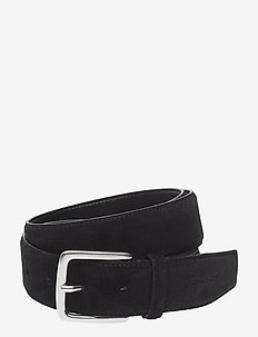 CLASSIC SUEDE BELT - ceintures classiques - black
