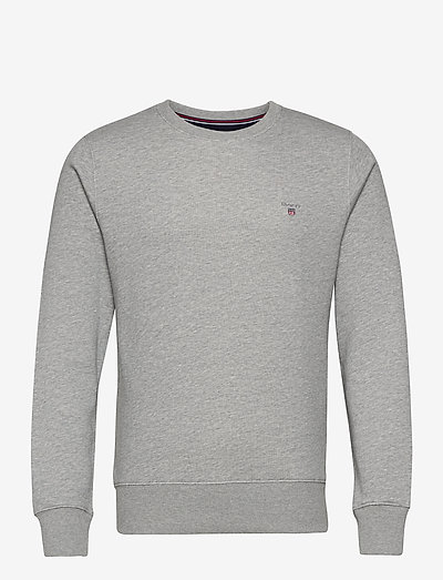 ORIGINAL C-NECK SWEAT - sportiska stila džemperi - grey melange