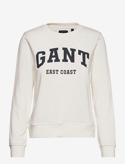 MD. GANT C-NECK SWEAT - sweatshirts - eggshell
