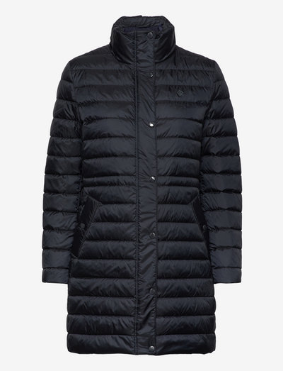 D1. LIGHT DOWN COAT - Žieminiai paltai - black
