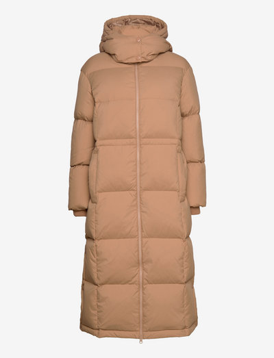 D2. FULL LENGTH DOWN COAT - Žieminiai paltai - warm khaki