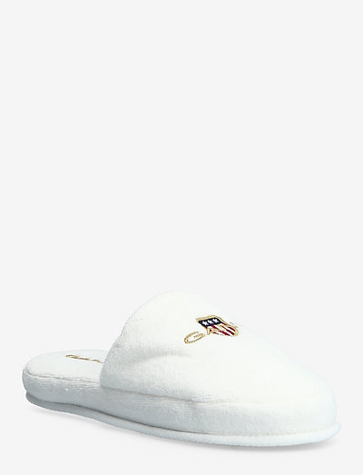 ARCHIVE SHIELD SLIPPERS - chaussures - white