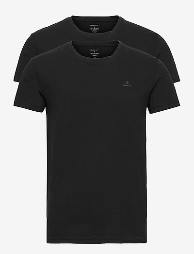 C-NECK T-SHIRT 2-PACK - basic t-shirts - black