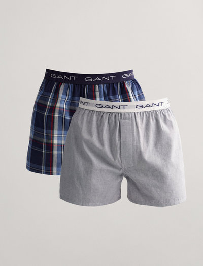 WOVEN BOXER SHORTS LOGO EL 2-PACK - multipack underpants - waterfall blue