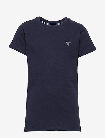 THE ORIGINAL SS T-SHIRT - enfärgad kortärmad t-shirt - evening blue