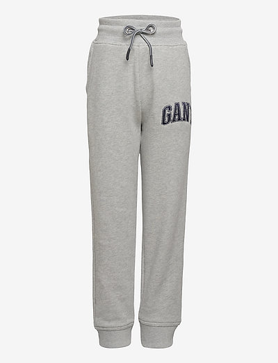 D1. GRAPHIC SWEAT PANTS - joggingbroek - light grey melange