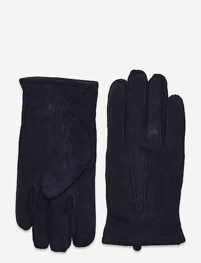 CLASSIC SUEDE GLOVES - gloves - navy