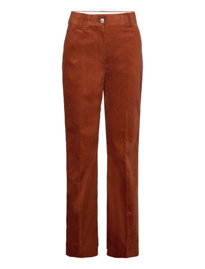 GANT D2. Hw Flare Cord Pants - Straight leg trousers - Boozt.com
