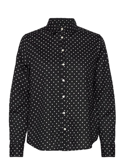 GANT D1. Reg Dot Cotton Voile Shirt - Long-sleeved - Boozt.com