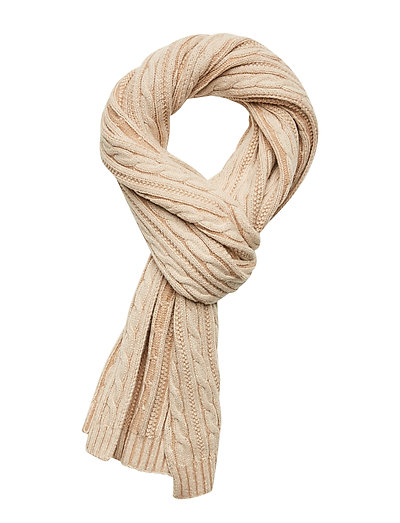 D2. Winter Faded Knit Scarf Schal Beige GANT
