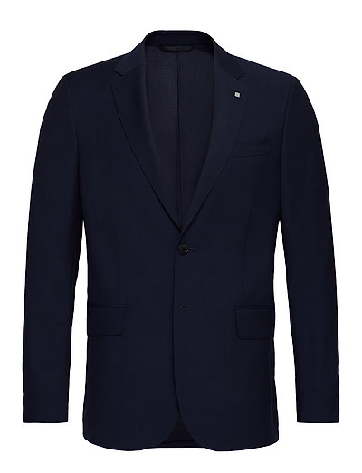The Tailored Travelers Suit Jkt S Blazer Jackett Blau GANT
