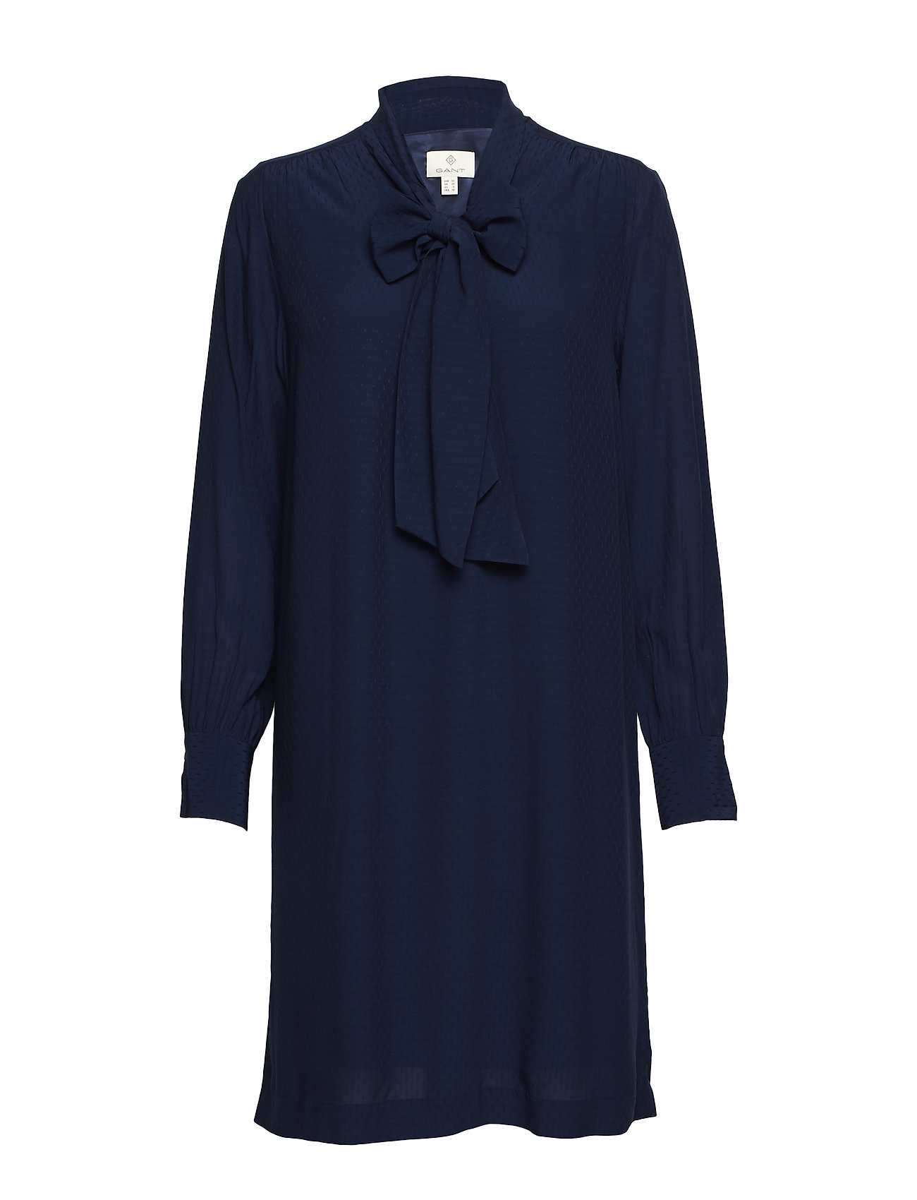 G3 Dobby Bow Dress Jurk Knielengte Blauw Gant gant kopen in de aanbieding G3 Dobby Bow Dress Jurk Knielengte Blauw Gant gant kopen in de aanbieding