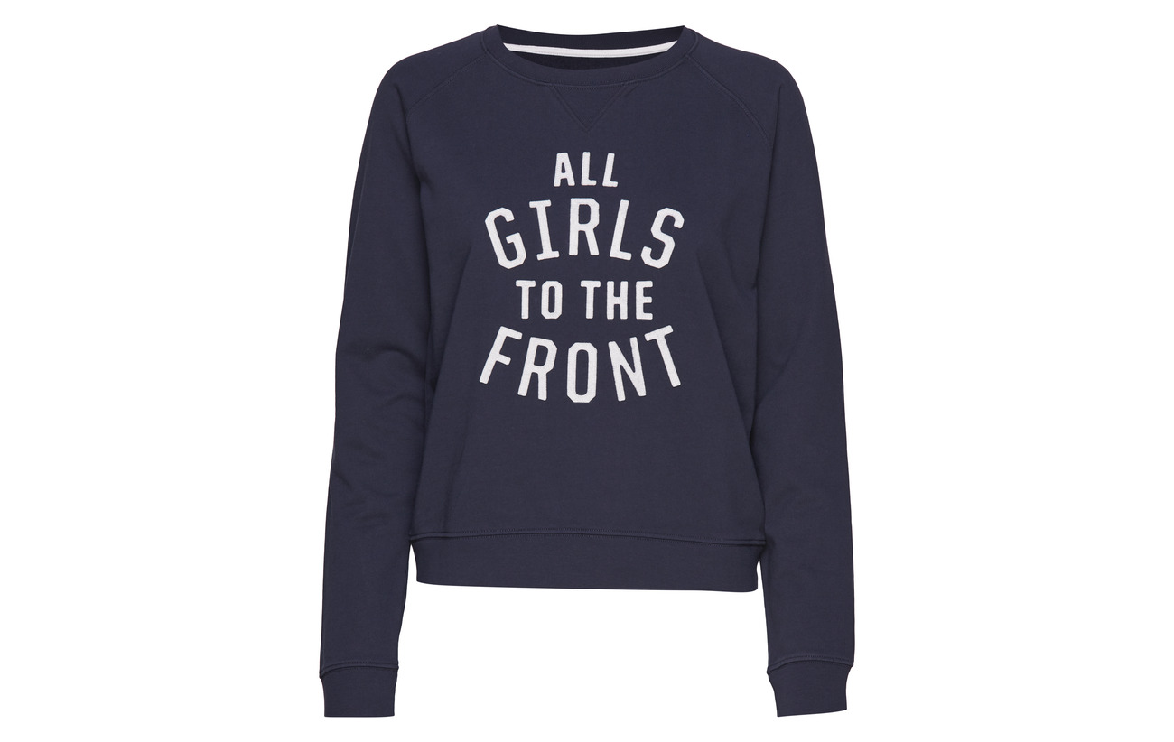 Marine Girls Sweat 100 Rugger Graphic R1 Gant Coton ABfz4f