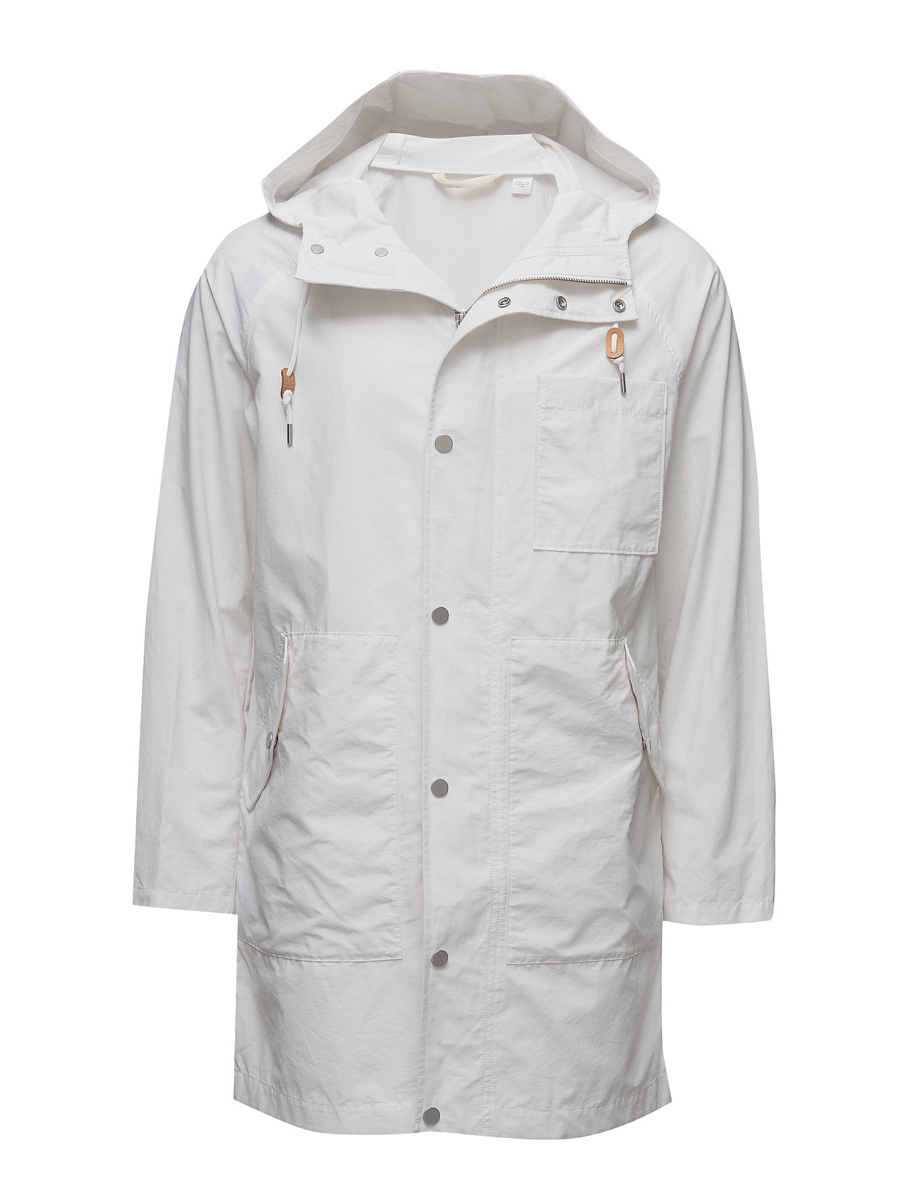 R2 Summer Parka Jas Wit Gant Rugger gant rugger kopen in de aanbieding