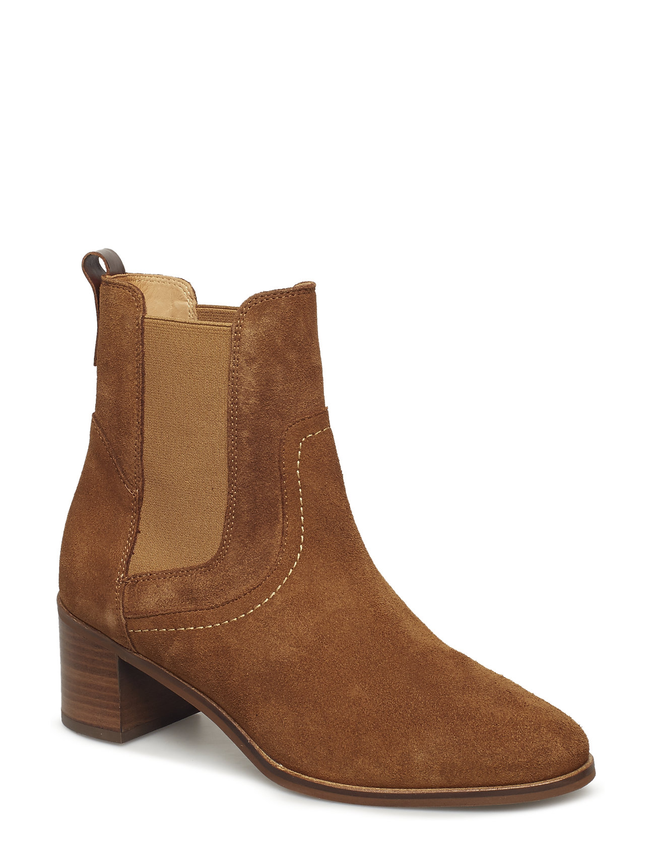 Johanna Chelsea Ankle Boots Met Hak Bruin Gant gant kopen in de aanbieding