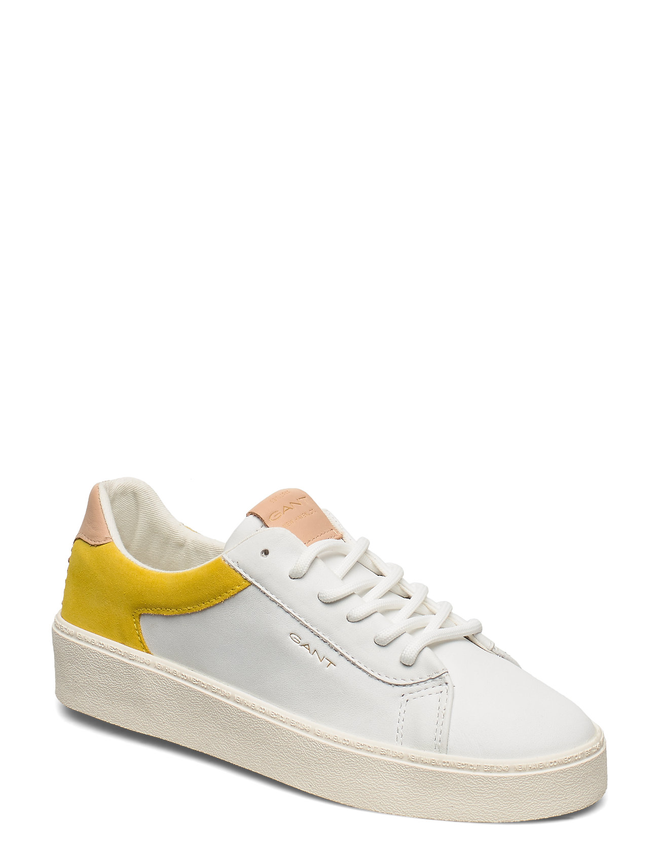 sneakers – Lagalilly Low-top Sneakers Hvid GANT dame i BR. YELLOW - Pashion.dk