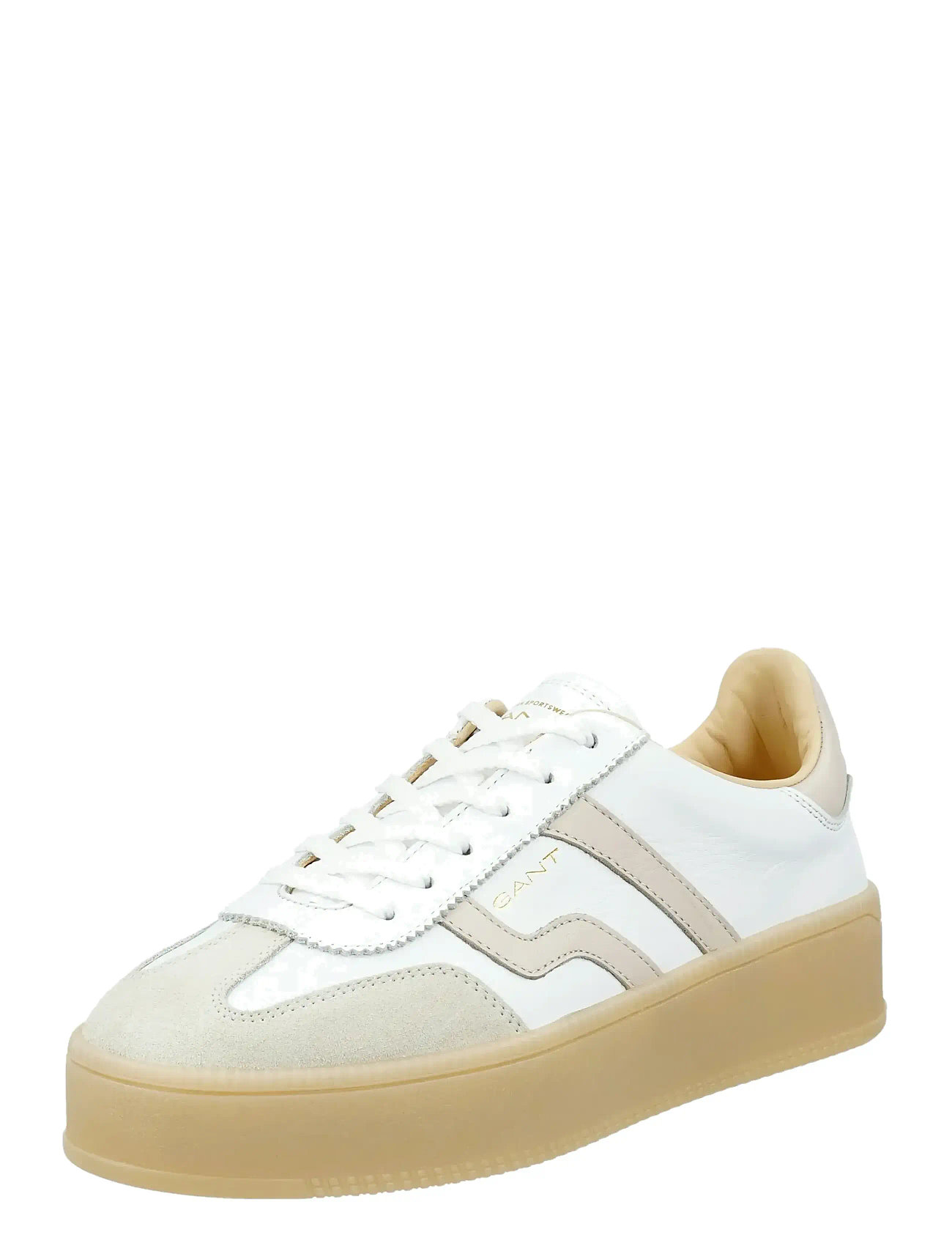 GANT Cuzmani Sneaker, 40, White, Sneakers > Sneakers Med Lav Top, Dame