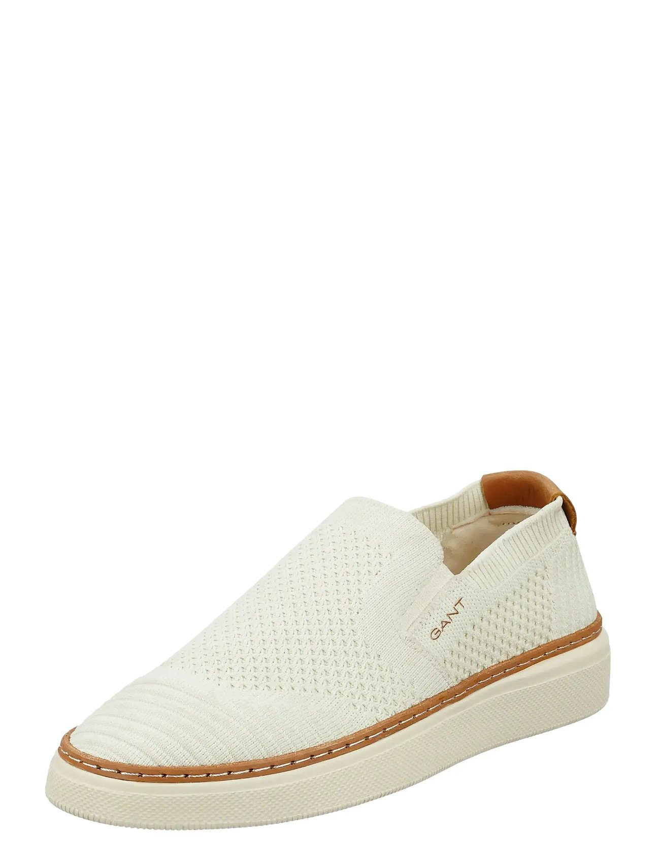 GANT San Prep Lightweight Sneaker, 46, Cream, Sneakers > Slip On-Sneakers, Herre