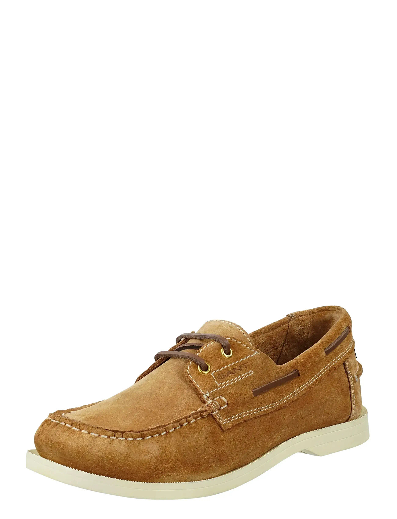 GANT Yardport Low Lace Shoe, 43, Beige, Sko > Bådsko, Herre