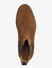 GANT - Brookly Chelsea Boot - chelsea boots - cognac/tartan green - 3