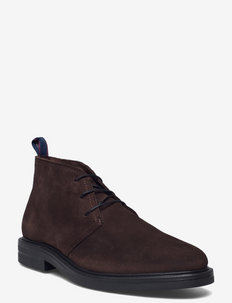 Kyree Mid Boot - desert boots - dark brown