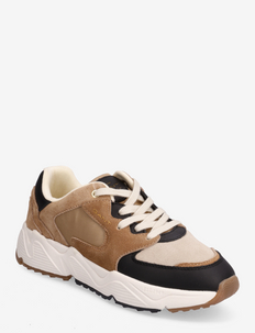 Nicerwill Sneaker - ikdienas apavi ar pazeminātu augšdaļu - beige/black