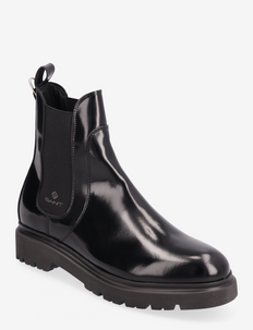 Malinca Chelsea Boot - flat ankle boots - black
