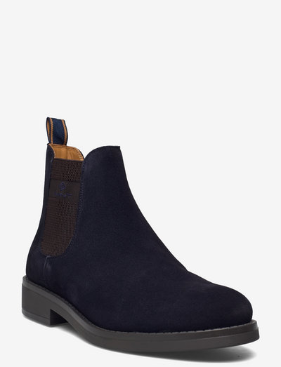 Brookly Chelsea Boot - chelsea boots - marine/dk brown