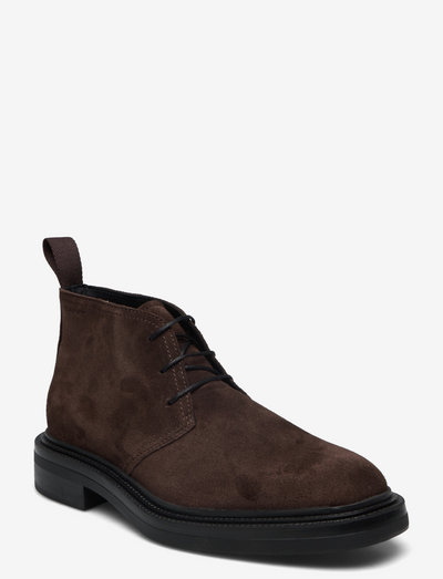 Fairwyn Mid Boot - desert boots - dark brown