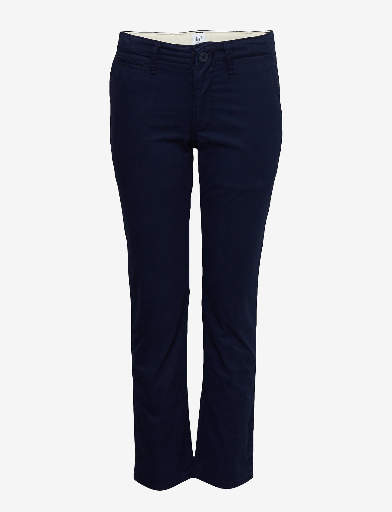 gap navy chinos