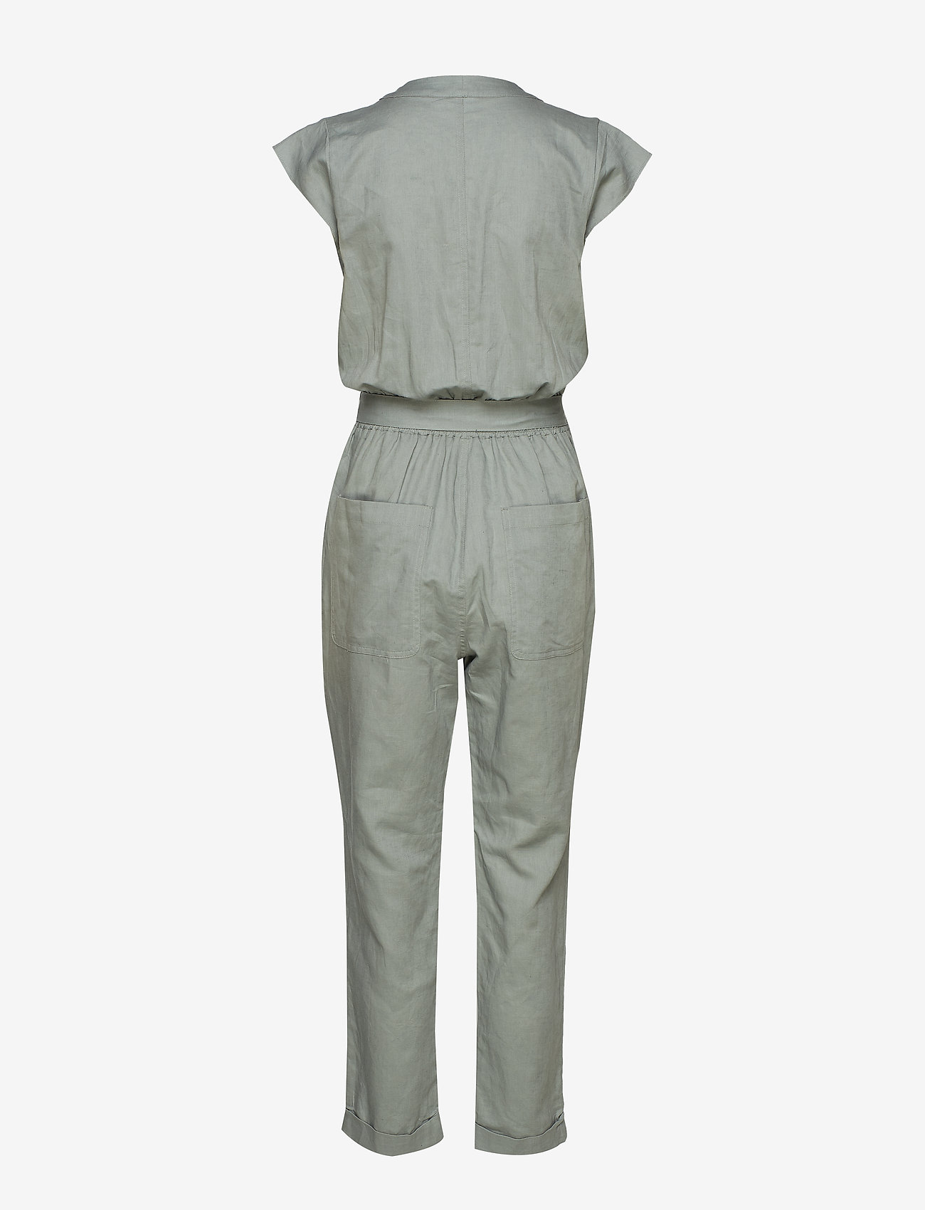 gap white jumpsuit